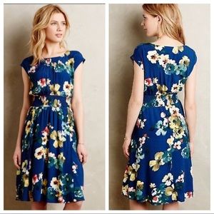 Anthropologie Maeve Floral Dress